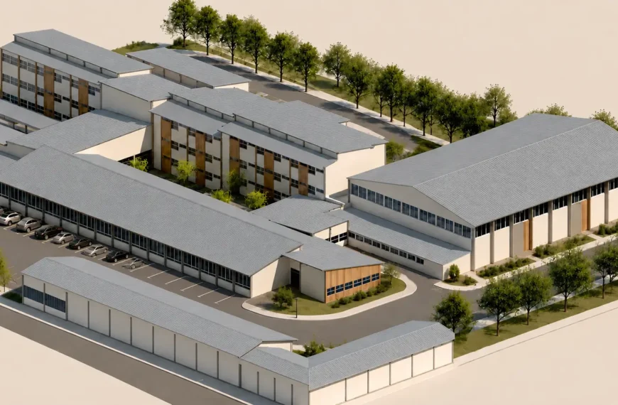KOLE NEHTENIN SECONDARY SCHOOL, ŠTIP – REVITALISING AN EDUCATIONAL CAMPUS FOR FUTURE GENERATIONS
