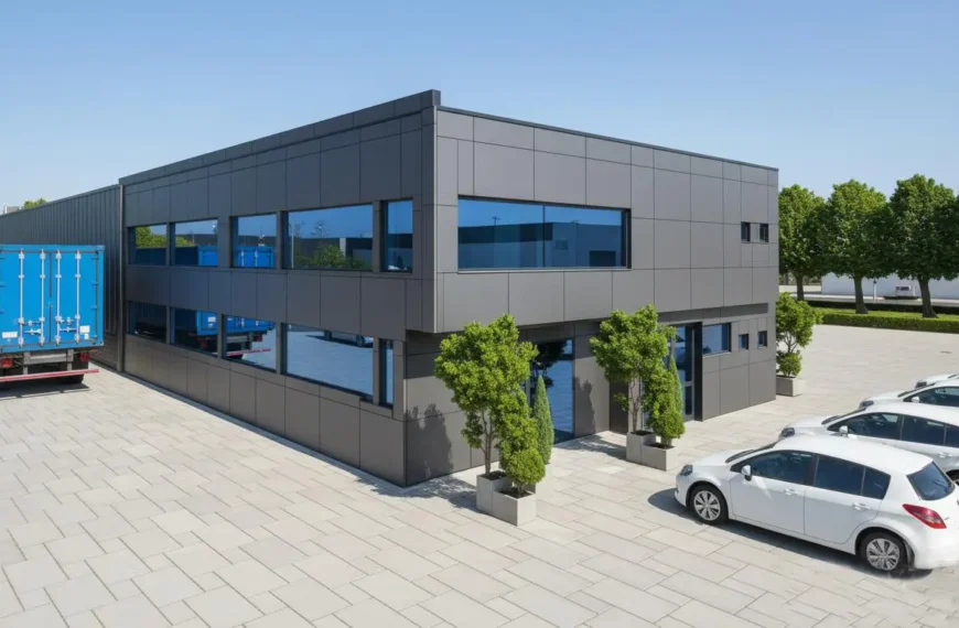 Modern Steel Expansion Supporting Logistics and Operational Efficiency | 500 m²